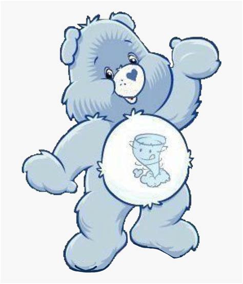 Transparent Teddy Bear Counters Clipart - Care Bears Original Grumpy , Free Transparent Clipart ...