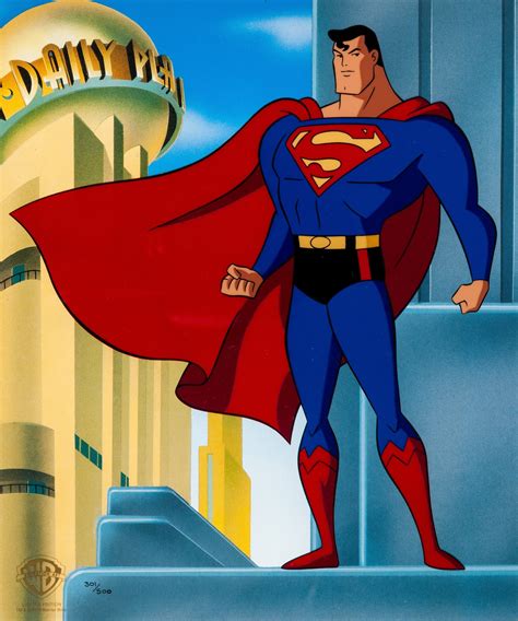 Superman: The Animated Series Limited Edition Cel (Warner Brothers, | Lot #97629 | Heritage ...