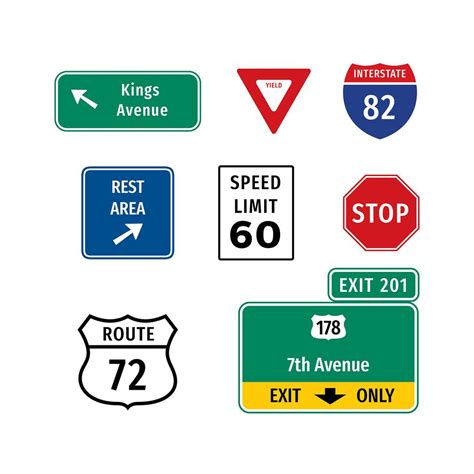 Highway Sign Vector 164785 Vector Art at Vecteezy