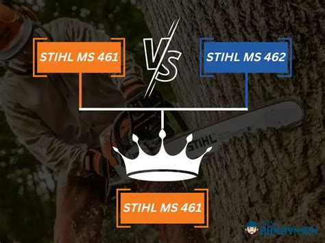 Stihl 461 Vs 462 (A Complete Comparison) - FreshHandyman