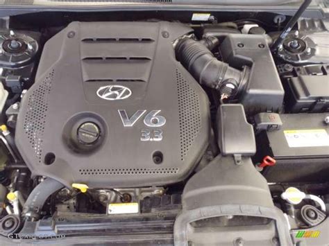 2009 Hyundai Sonata GLS V6 3.3 Liter DOHC 24 Valve VVT V6 Engine Photo ...