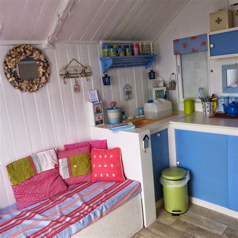 Beautiful Beach Hut Decor, Beach Huts, Vintage Caravans, Vintage ...