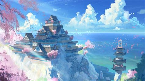 Top 999+ Anime Scenery Wallpaper Full HD, 4K Free to Use