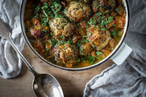 Ox Cheek Stew with Nettle Dumplings - The Hedgecombers