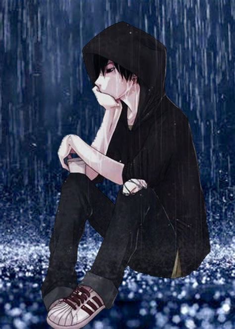 Sad Alone Anime Boys Wallpapers - Top Free Sad Alone Anime Boys Backgrounds - WallpaperAccess