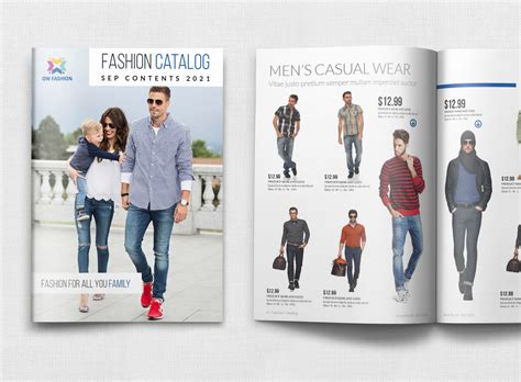 Fashion Catalog Brochure Template - 24 Pages by OWPictures on Dribbble