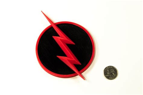 CW Reverse Flash Chest Emblem for Cosplay and Costumes 3D - Etsy