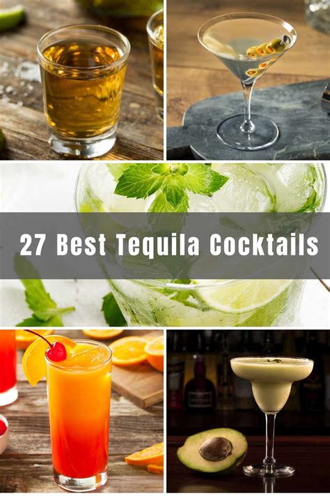 27 Best Tequila Cocktails (Easy Tequila Drink Recipes) - IzzyCooking