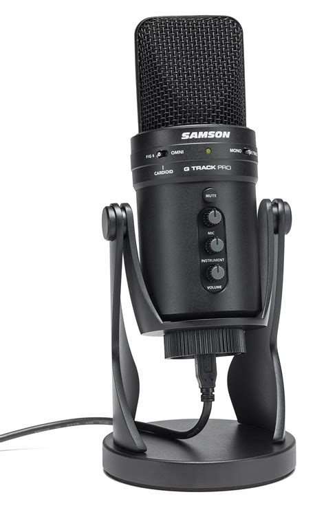 Samson G-Track Pro USB Microphone with Audio Interface [GM1UPRO ...