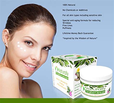 Face Cream Moisturizer - Natural Skin Care Anti-ageing, Anti Wrinkle ...