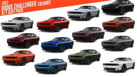 2022 Dodge Challenger Colors