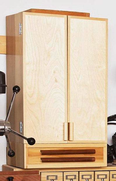 Easy, Attractive Drill-bit Cabinet Woodworking Plan from WOOD Magazine