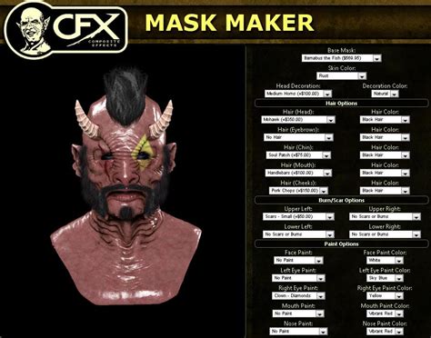 CFX Mask Maker has arrived! | Haunted Houses at HauntWorld