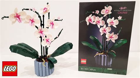 LEGO Orchid Review! 2022 Botanical Collection | Brick Finds & Flips