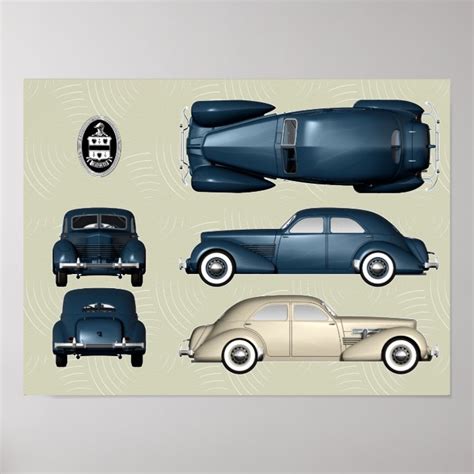 Cord automobile poster | Zazzle