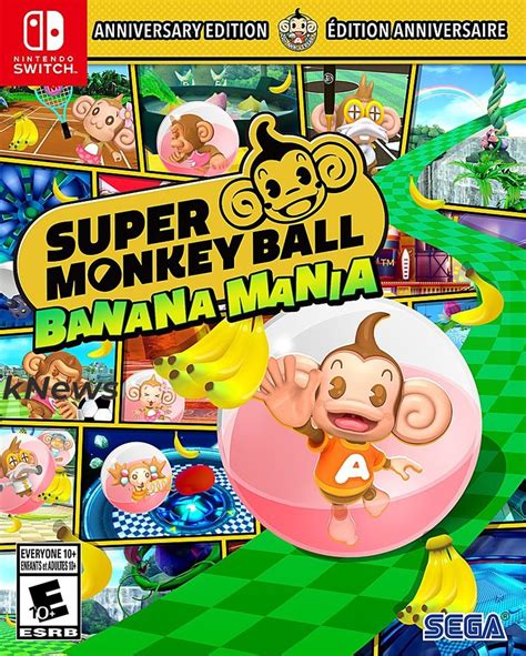 Super Monkey Ball: Banana Mania boxart and first screenshots leaked