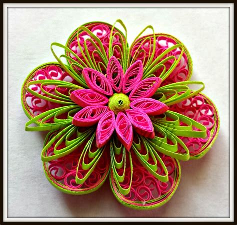 Trupti's Craft: Paper Quilling Flowers