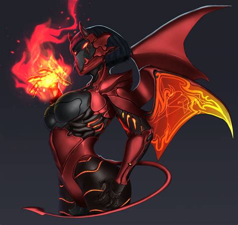 Raijin Art - Red Demon