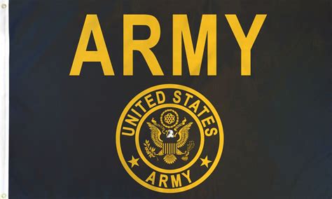 United States Army And American Flag