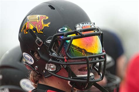 Dark Oakley Football Visor