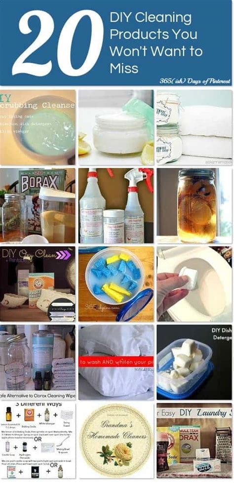 20 DIY Cleaning Products - Simple and Seasonal