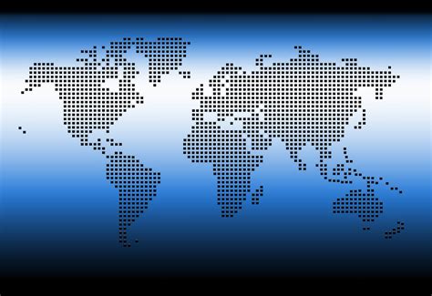 Digital World Map, free photos, #1170292 - FreeImages.com