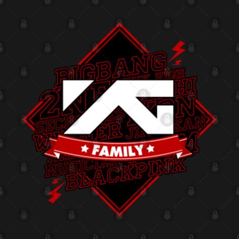 YG Family - Kpop - T-Shirt | TeePublic