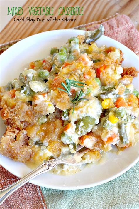 Mixed Vegetable Casserole Recipes - Cuisine Mastery