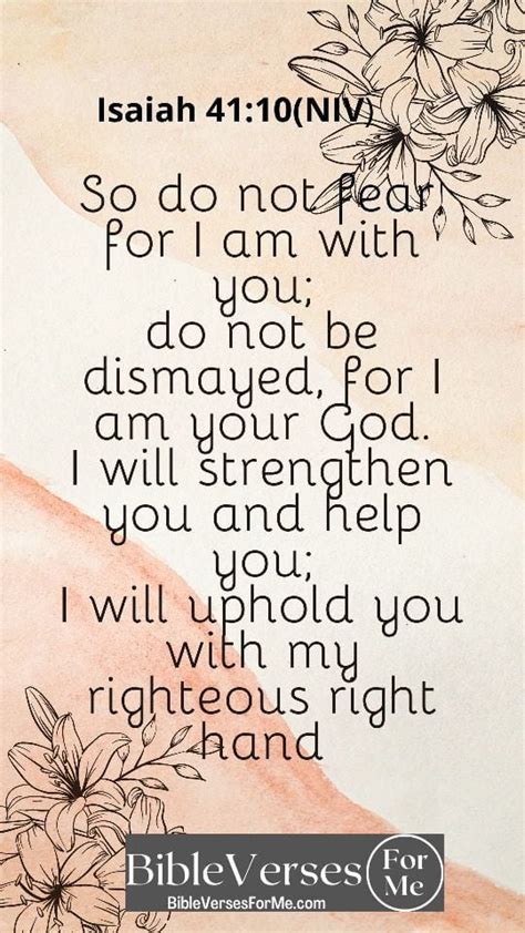 Isaiah 41:10 – Bible Verses For Me