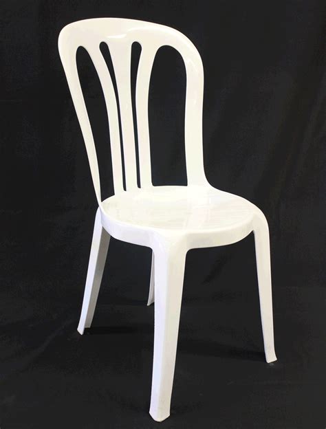 Plastic White Bistro Chair - Events