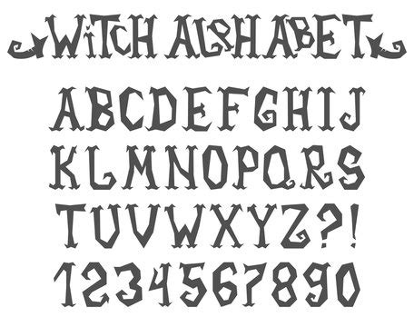 Spooky Letter Font - werohmedia