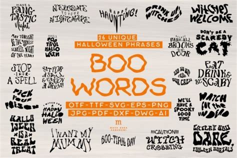 Boo Words Font - Free Font