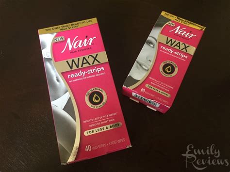 Nair Nourish & Wax Ready-Strips NEW products + Giveaway (Ends 10/06 ...