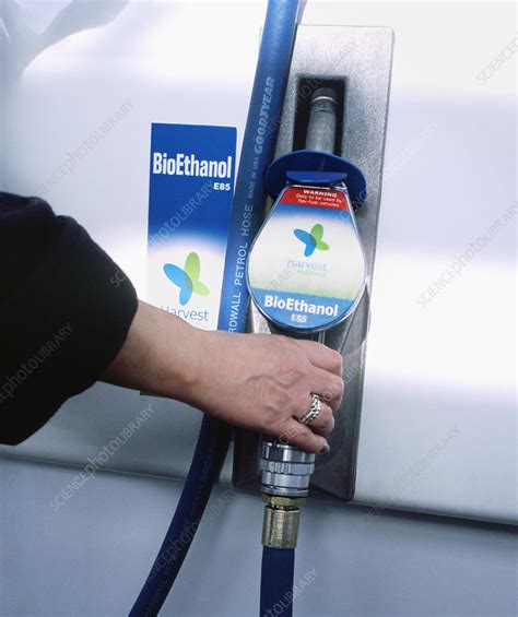 Bioethanol fuel pump - Stock Image - T122/0048 - Science Photo Library