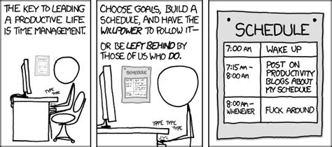 xkcd: Time Management