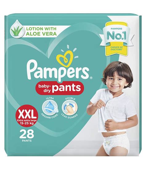 Pampers Extra Large size baby Diapers (XXL) 28: Buy Pampers Extra Large ...