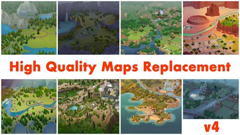 Mod The Sims - High Quality Maps Replacement *discontinued on MTS*