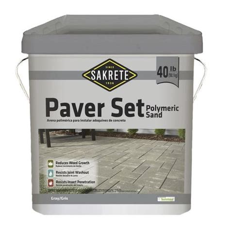 Sakrete 40 lbs Polymeric Jointing Paver Sand in the Paver Sand department at Lowes.com