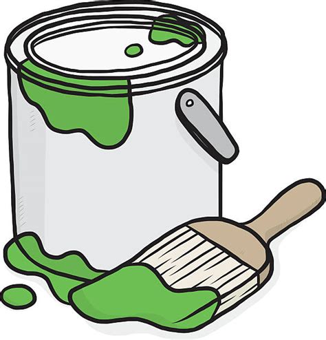 Paint Bucket Cartoon stock vectors - iStock