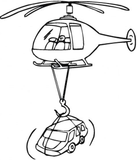 Printable Rescue Helicopter coloring page - Download, Print or Color Online for Free