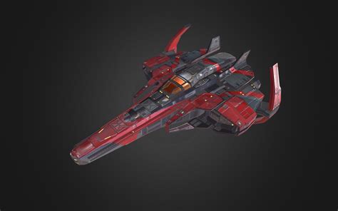 Spaceship Fighter ~ Vehicle Models ~ Creative Market