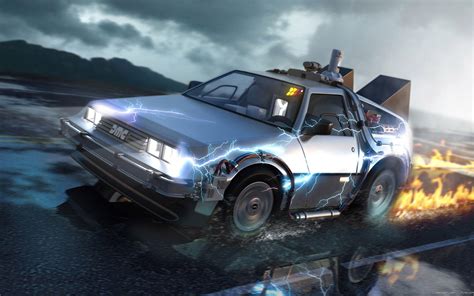 Delorean Back To The Future Wallpapers - Wallpaper Cave