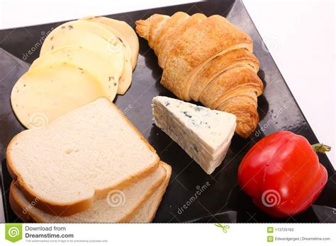 Cheese with Toast stock image. Image of object, healthy - 113725163