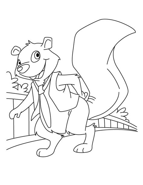 Scaredy Squirrel Coloring Page Download for free flying squirrel coloring page 586190 download ...