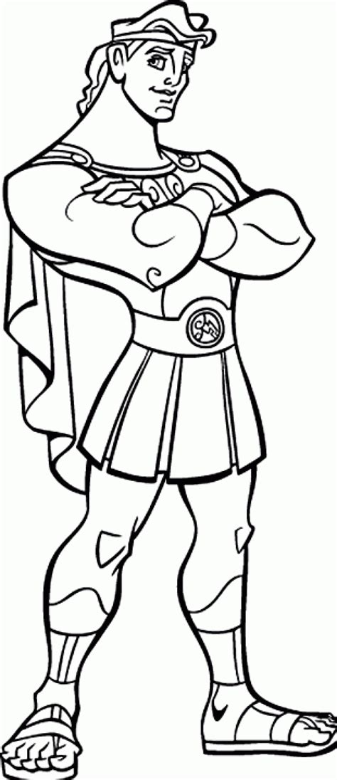 Free Printable Hercules Coloring Pages For Kids