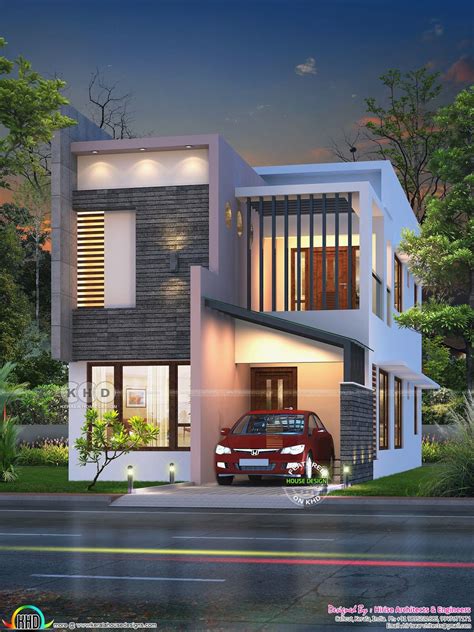 Ultra Modern Small House Plans 2020 | Modern house floor plans, Kerala ...