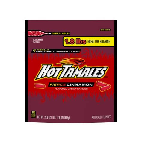 Hot Tamales® Cinnamon Candy Stand Up Bag, 1 bag / 28.8 oz - Fry’s Food Stores