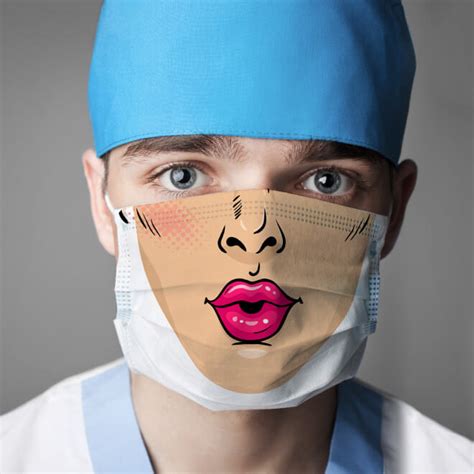 18 Pictures Of Funny Surgical Masks That Prove Laughter Can Make Your ...