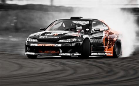 HD Drift Nissan Silvia S15 Wallpaper