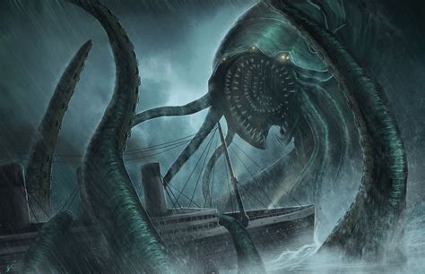 Kraken Attack by Joshua Carrenca : ImaginaryLeviathans